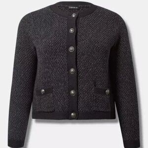 Torrid Button Up Cardigan Sweater